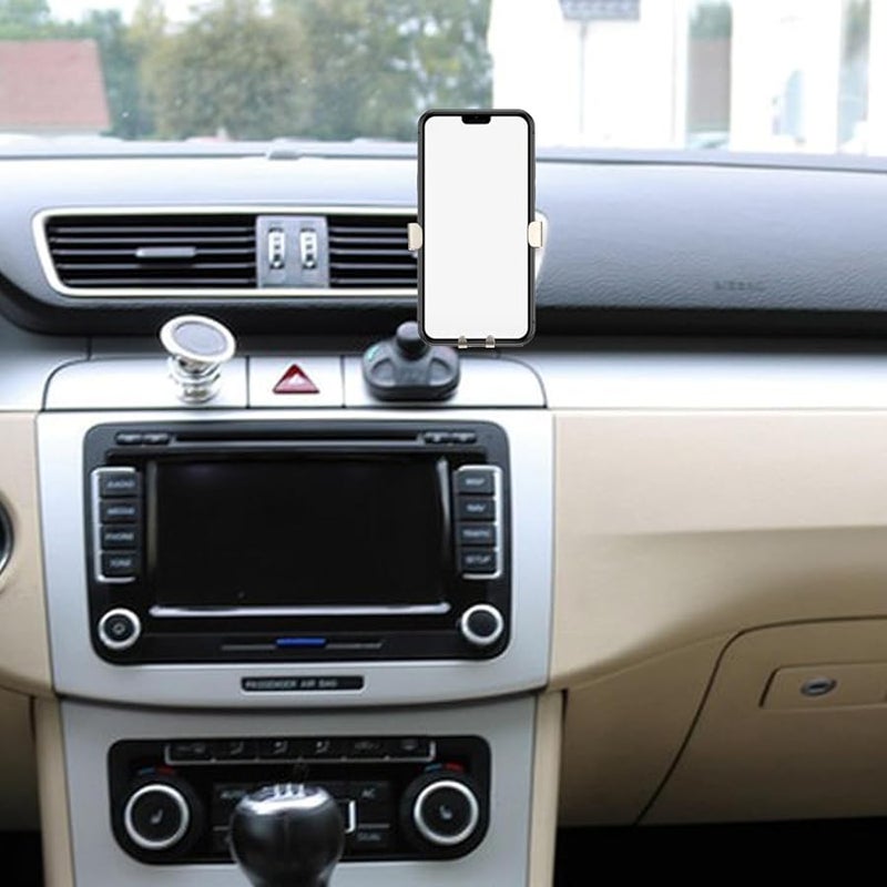 Gold Car Air Vent Phone Holder Stand Mount Compatible with All Smartphones - Image 5